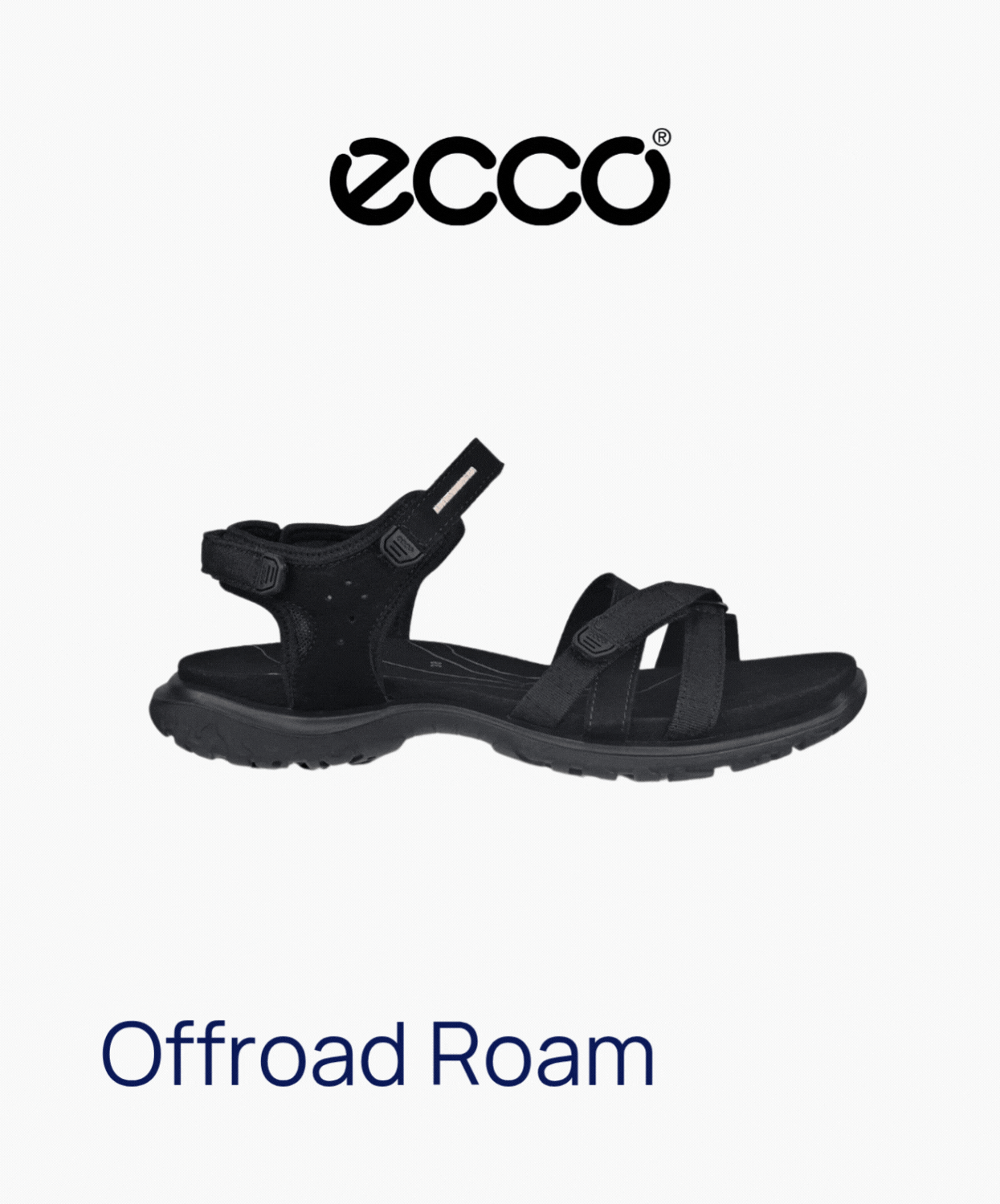 Ecco Offroad Roam Womens Sandal Black - Image 7