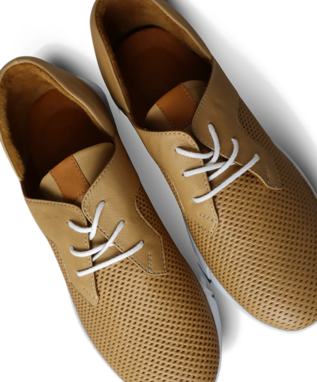 Elska Vayah Solid Beige Sneakers - Image 6