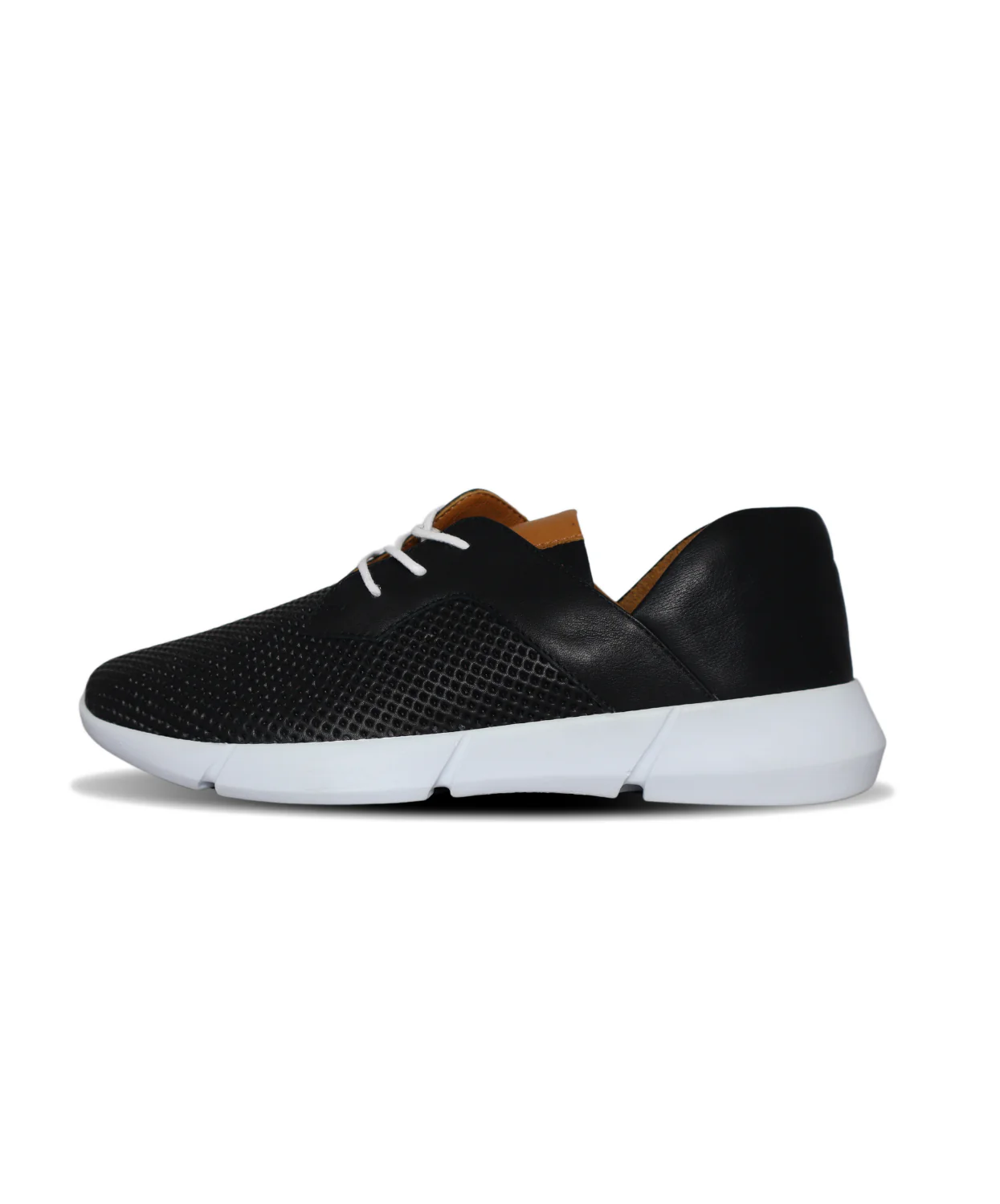 Elska Vayah Solid Black Sneakers - Image 4