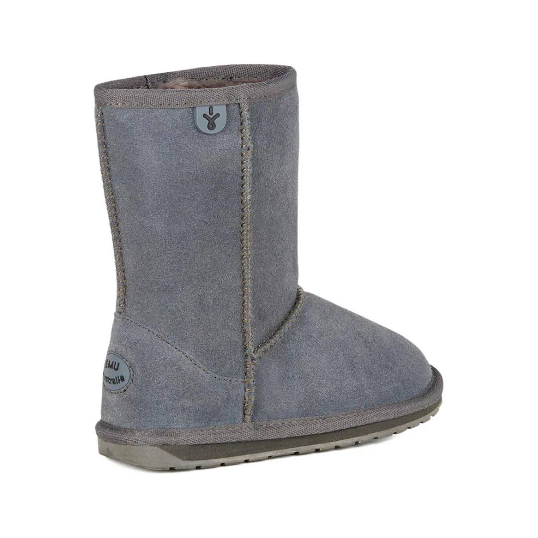 EMU Kids Wallaby Lo Charcoal Sheepskin Boots - Image 4
