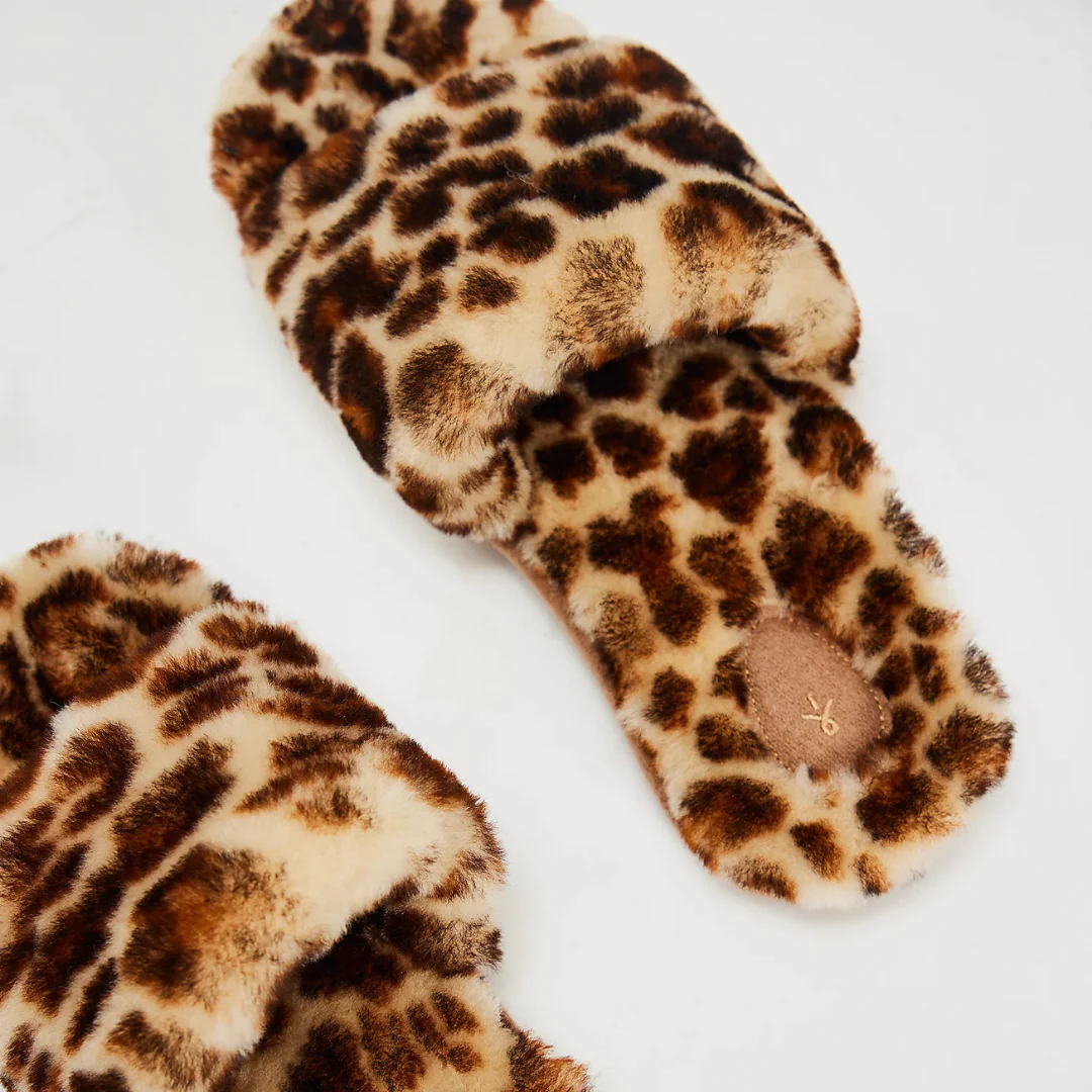 Emu Mckay Leopard Slippers - Image 6