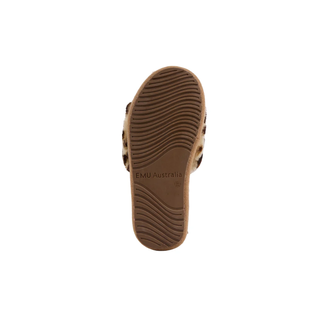 Emu Mckay Leopard Slippers - Image 8