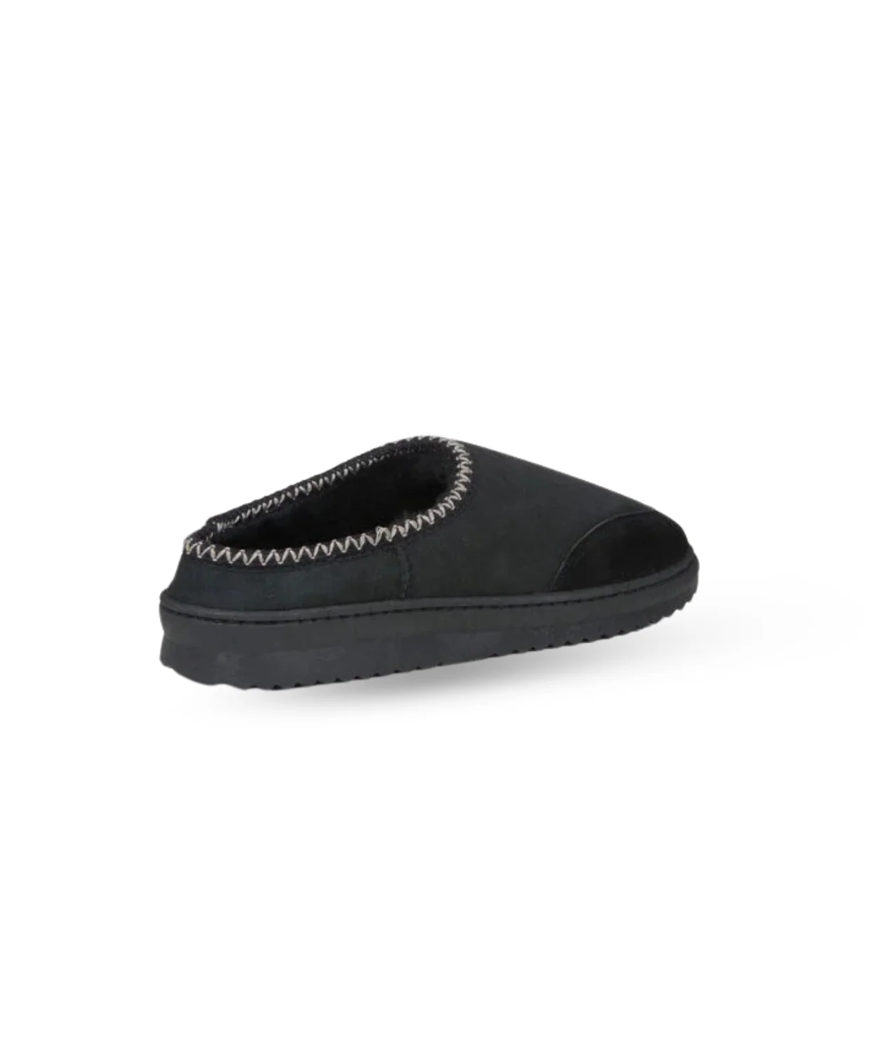 Emu Platinum Outback Scuff Black Sheepskin Slippers - Image 4