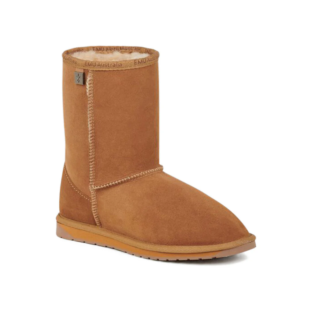 EMU Platinum Stinger Lo Chestnut Sheepskin Boots - Image 4