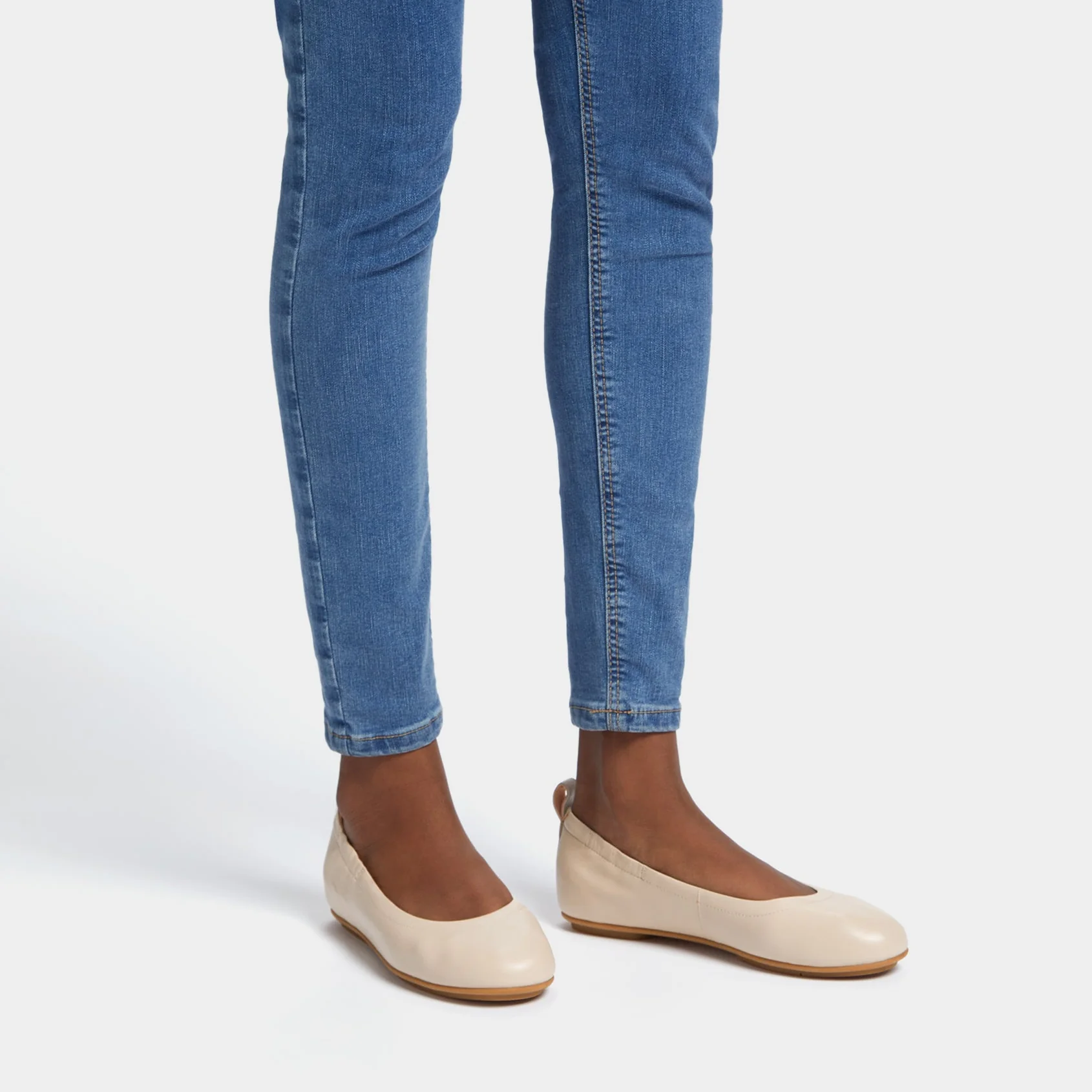 FitFlop Allegro Ballet Flats Beige - Image 2