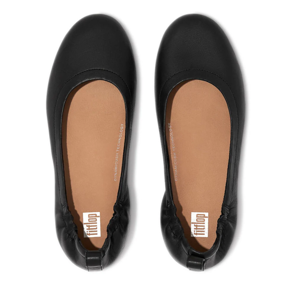 FitFlop Allegro Ballet Flats Black - Image 4