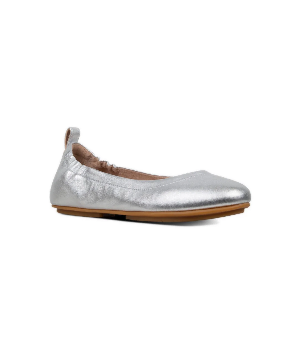 FitFlop Allegro Ballet Flats Silver - Image 2