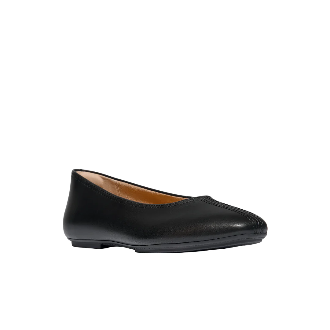 FitFlop Delicato High Cut Ballet Flat Black - Image 4