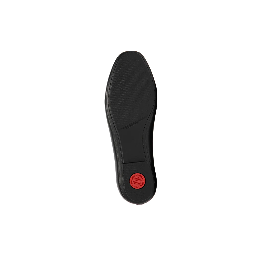FitFlop Delicato High Cut Ballet Flat Black - Image 6