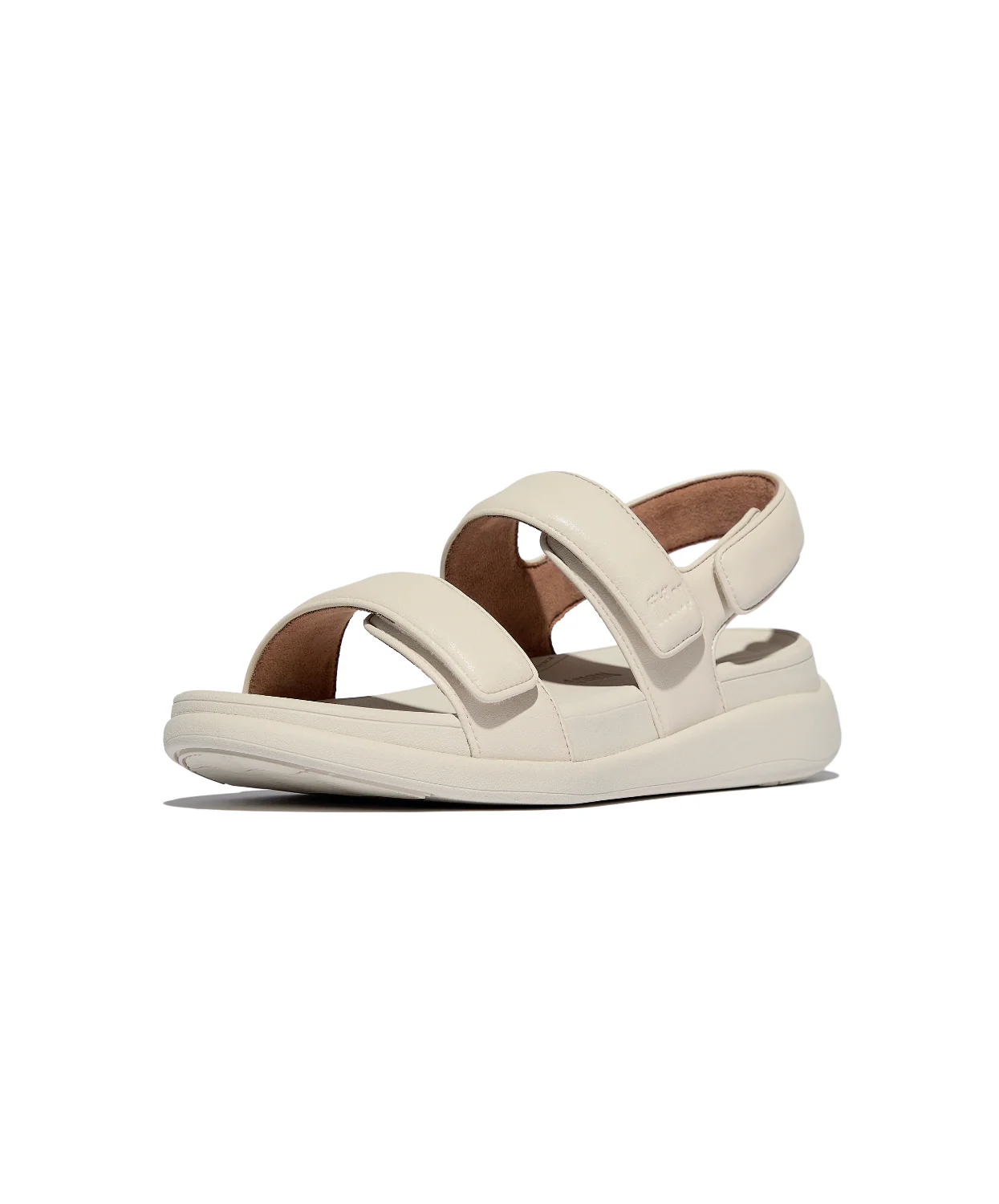 FitFlop F-Mode Go Adjustable Flatform Back Strap Sandal Paris Beige - Image 3