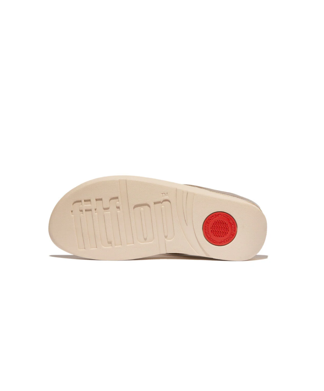 Fitflop Fino Glitterdust Metallic Toe-Post Sandals Platino - Image 5