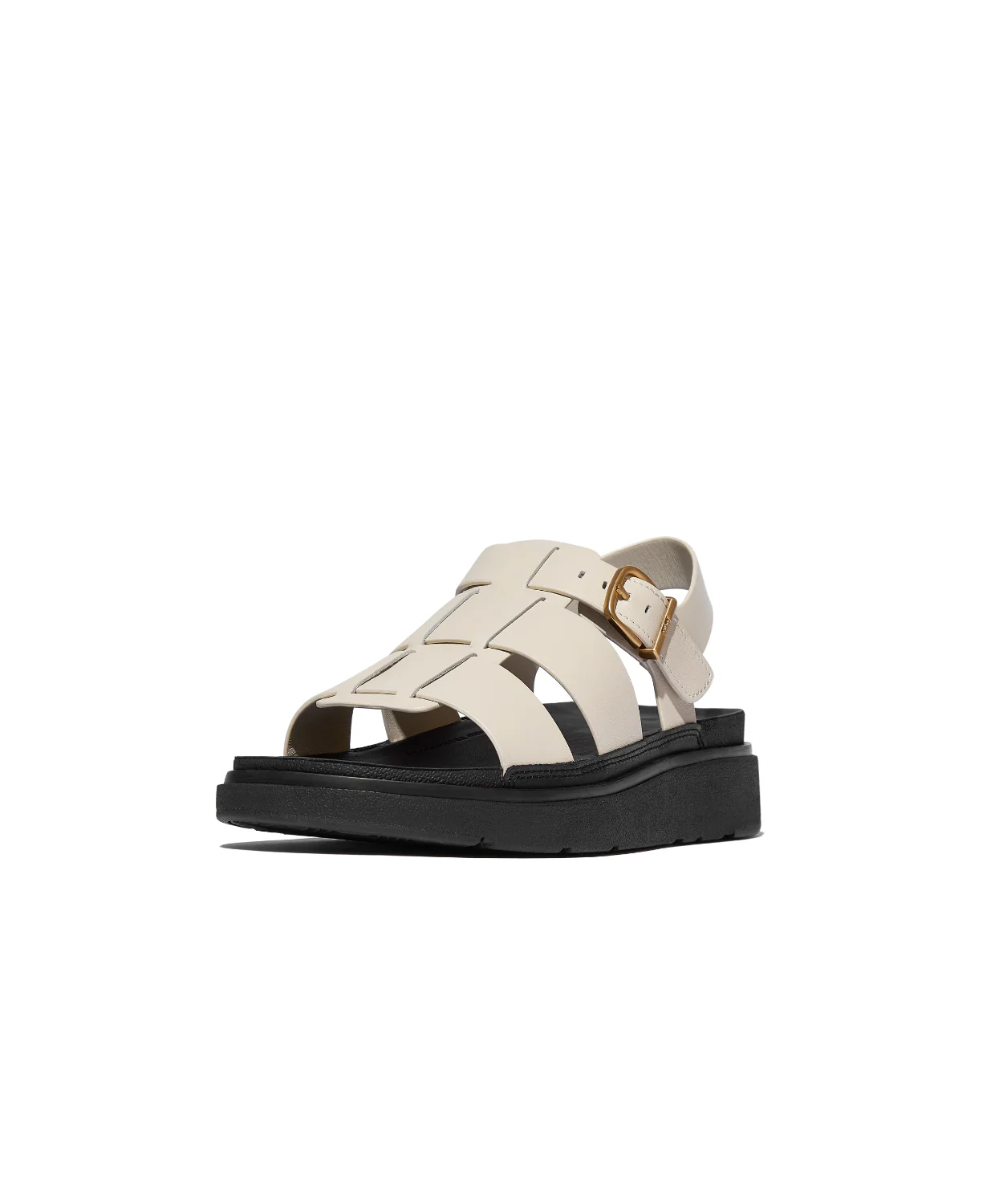 FitFlop Gen-FF Leather Fisherman Sandals Paris Beige - Image 2