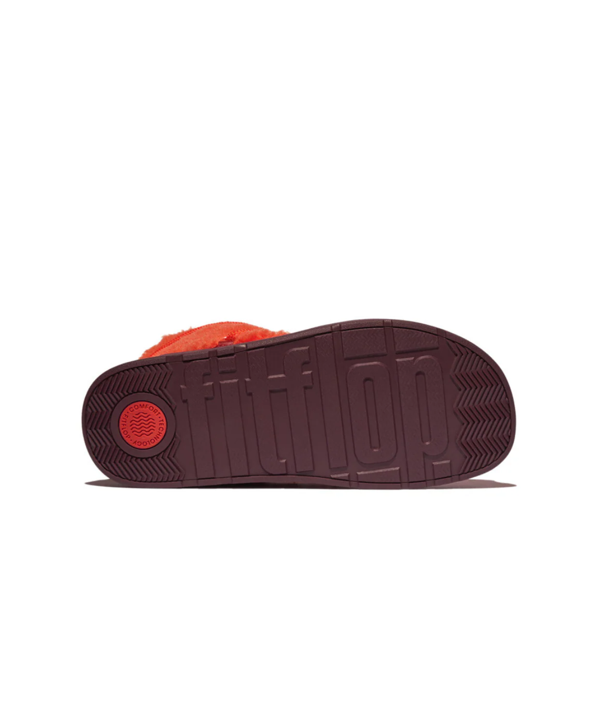 FitFlop Gen FF x Roksanda Curly Shearling Lace Ankle Boots Tangerine Mix - Image 3