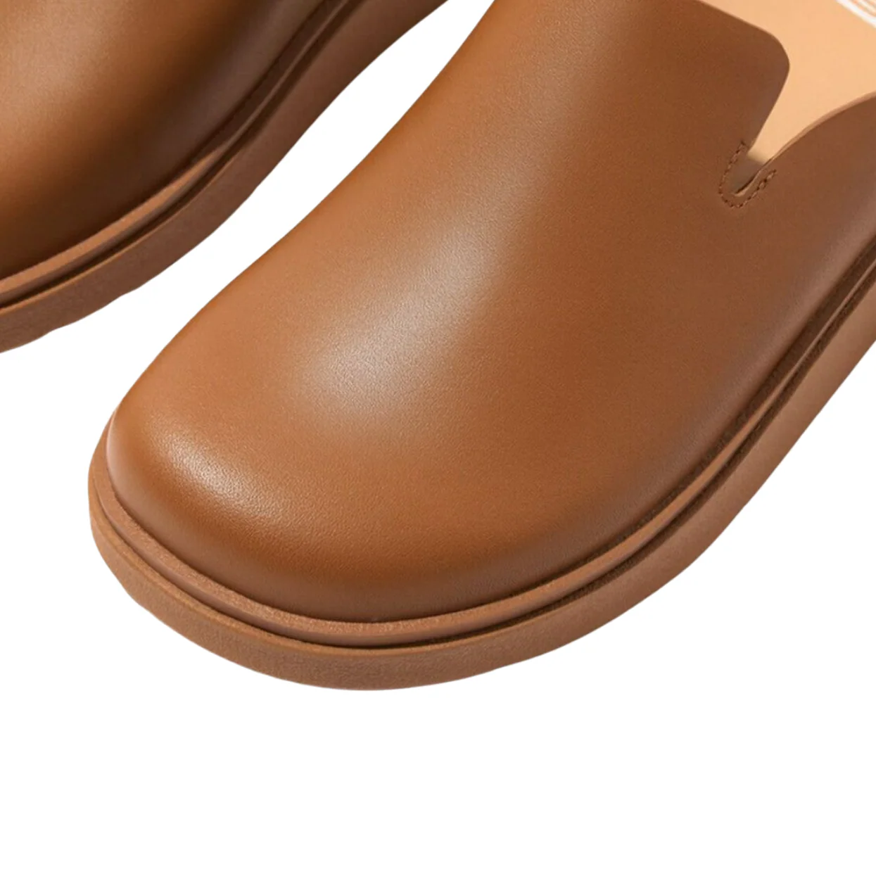 FitFlop Gen-FF Leather Mules Tan - Image 2
