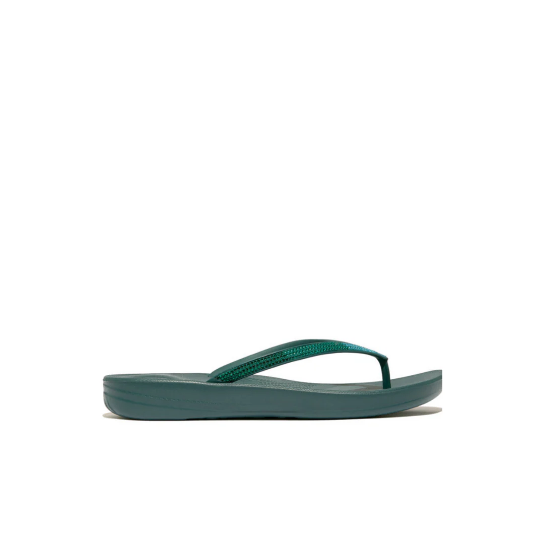 FitFlop IQushion Ombre Sparkle Deep Teal/Mint Blue