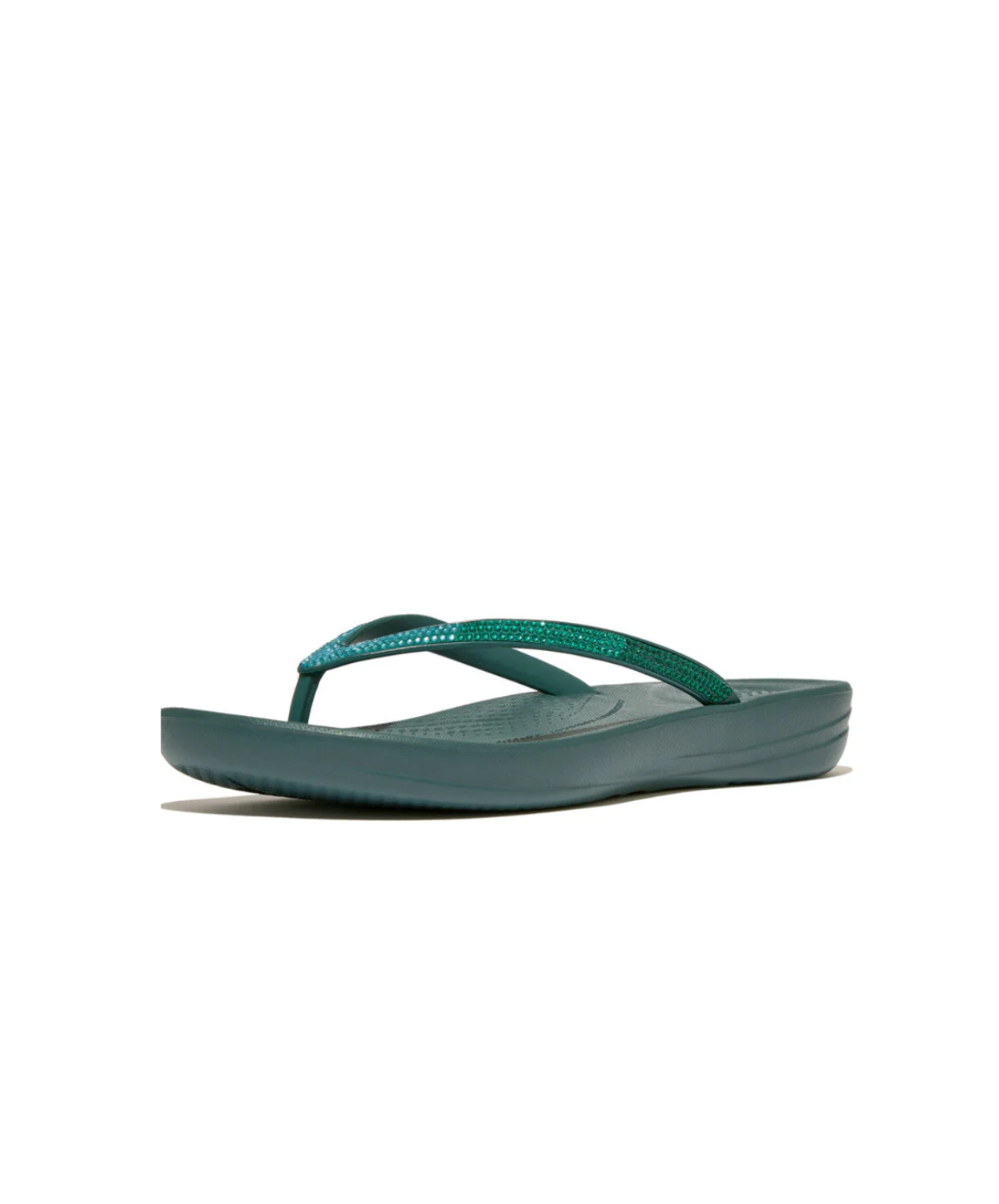 FitFlop IQushion Ombre Sparkle Deep Teal/Mint Blue - Image 2