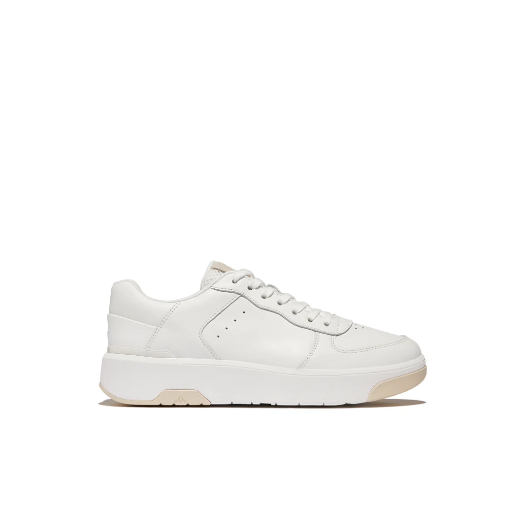 FitFlop Rally Evo Leather Sneaker Urban White