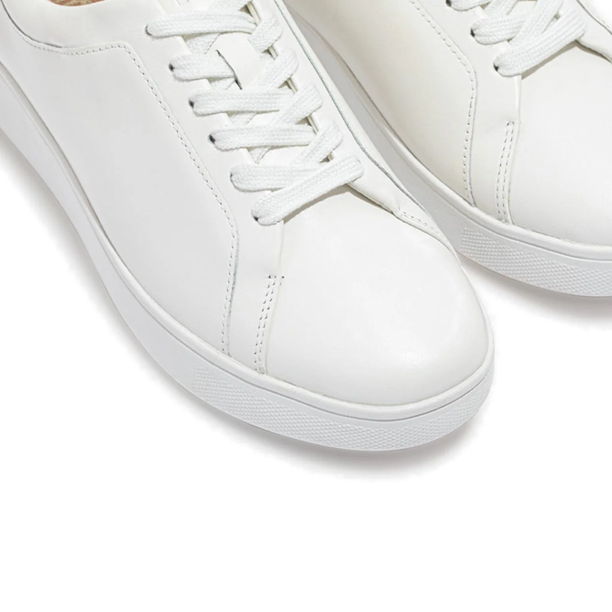 FitFlop Rally Leather Sneakers Urban White - Image 3