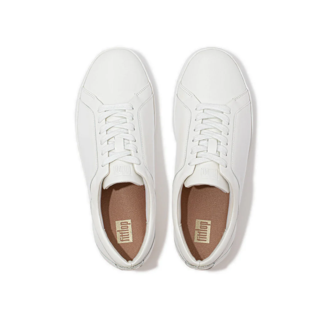 FitFlop Rally Leather Sneakers Urban White - Image 4