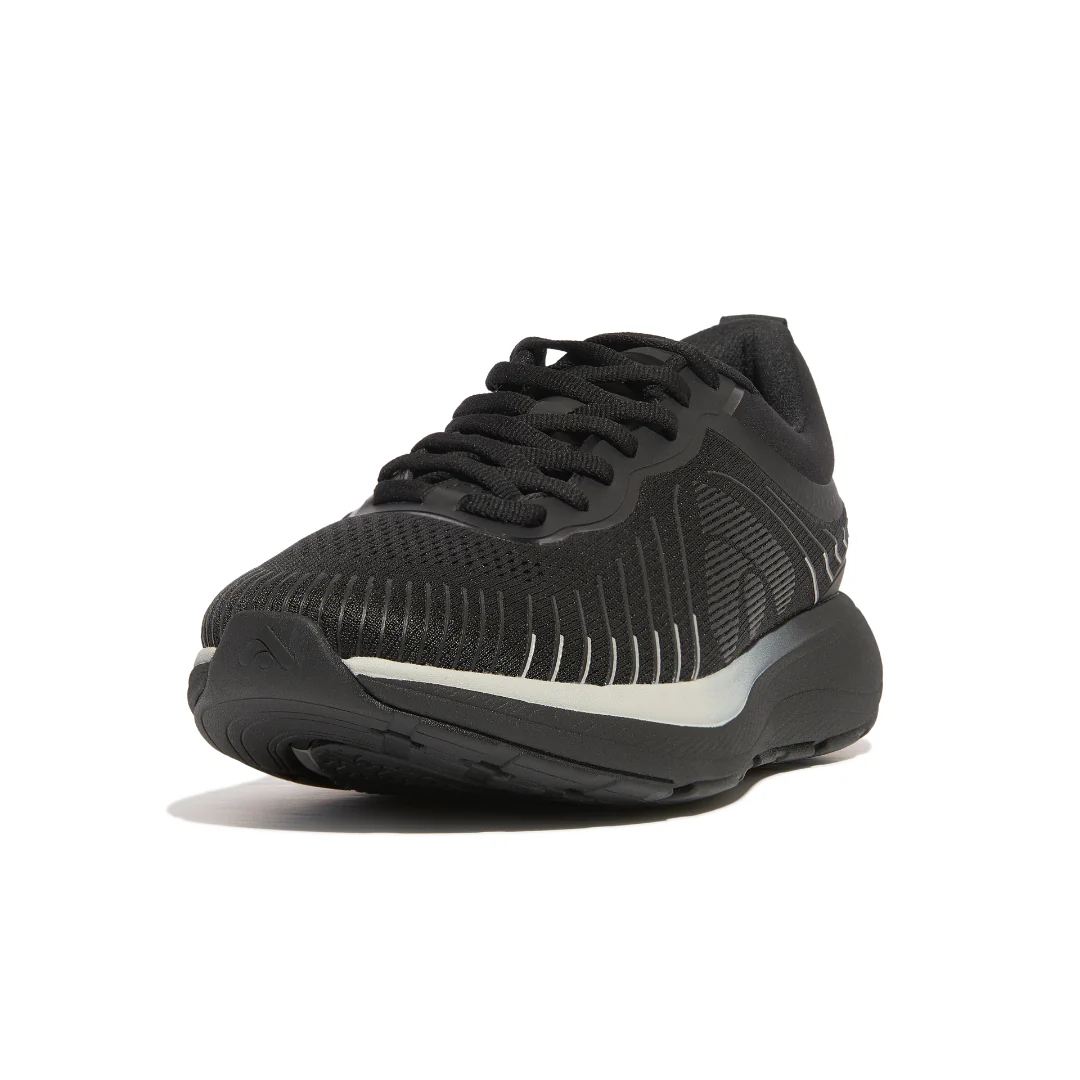 FitFlop Runner Mesh Running Sneakers Black - Image 4