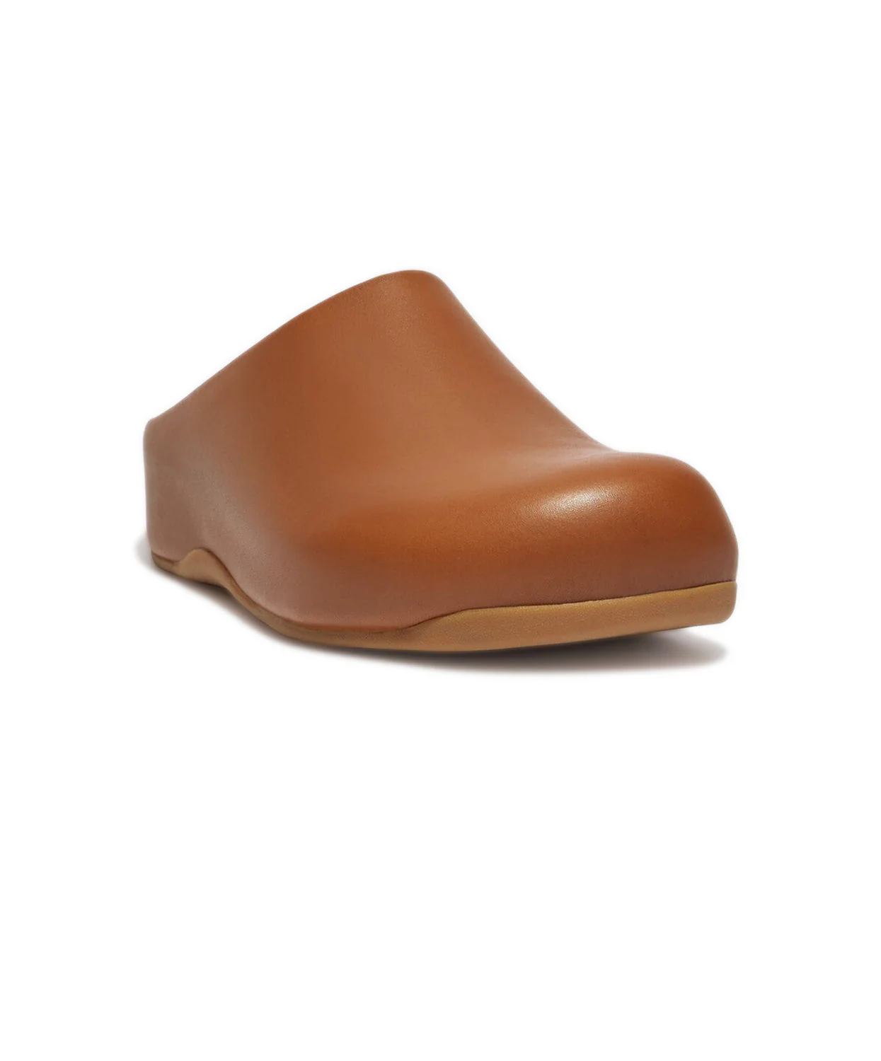 FitFlop Shuv Leather Clogs Brown - Image 2