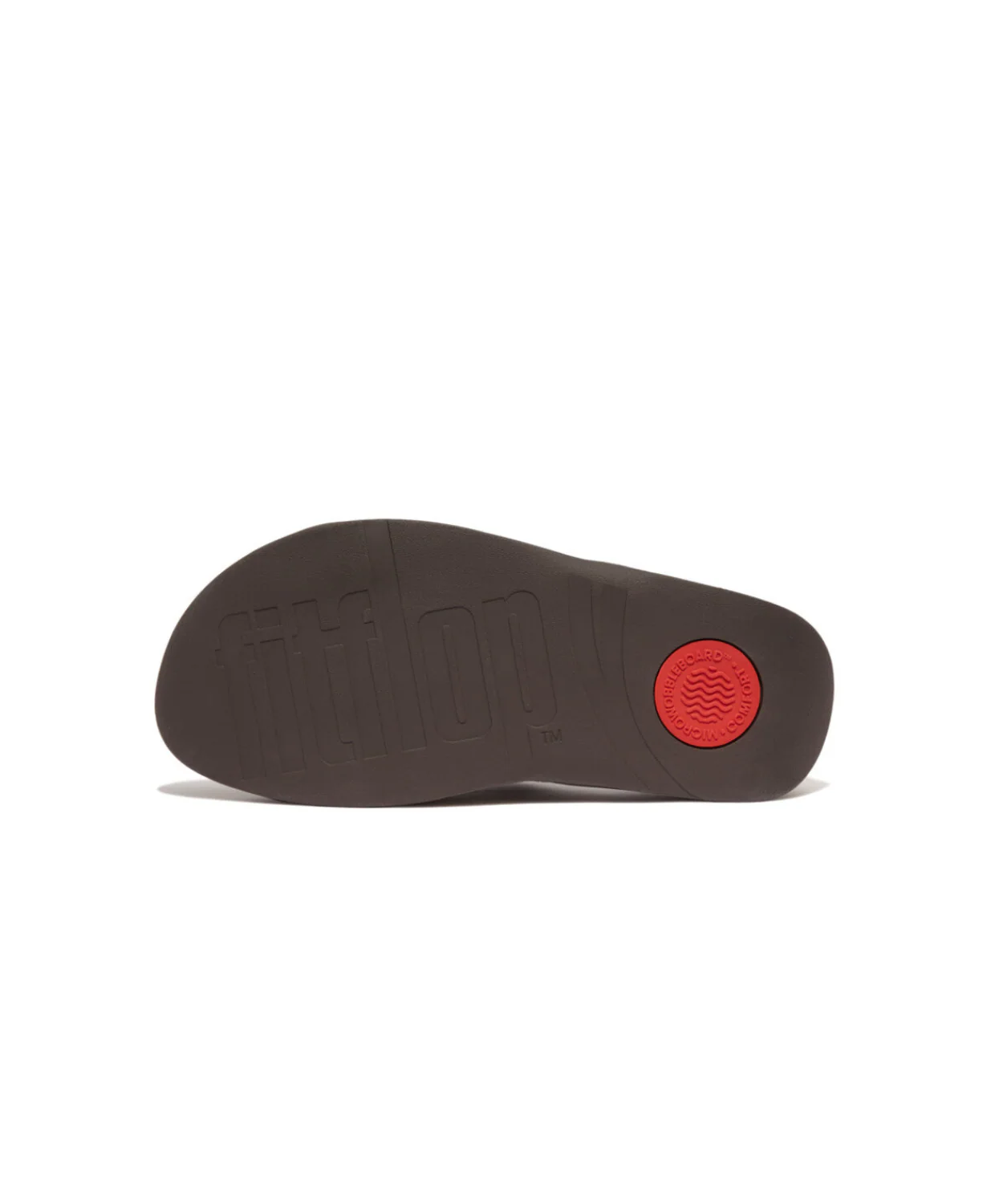Fitflop Surfers Men's Webbing Leather Cross Slides Olive - Image 5