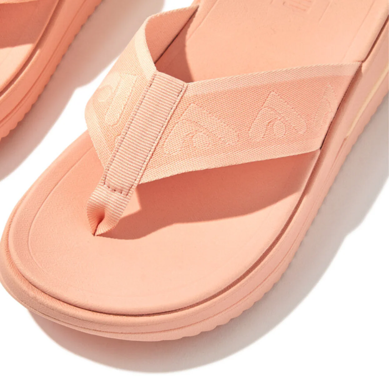 Fitflop Surff Webbing Toe Post Sandals Blushy - Image 2