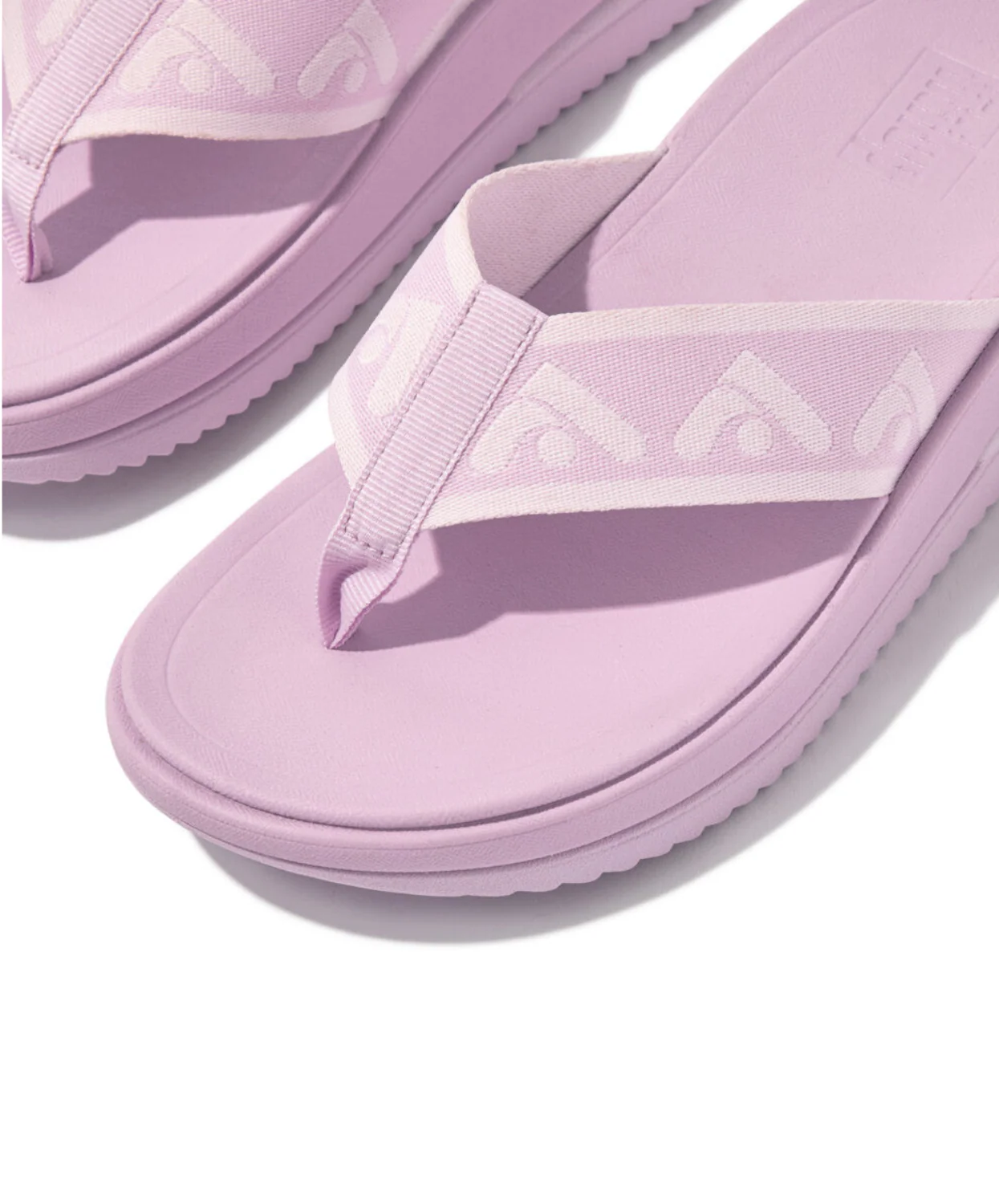 Fitflop Surff Webbing Toe Post Sandals Wild Lilac - Image 3