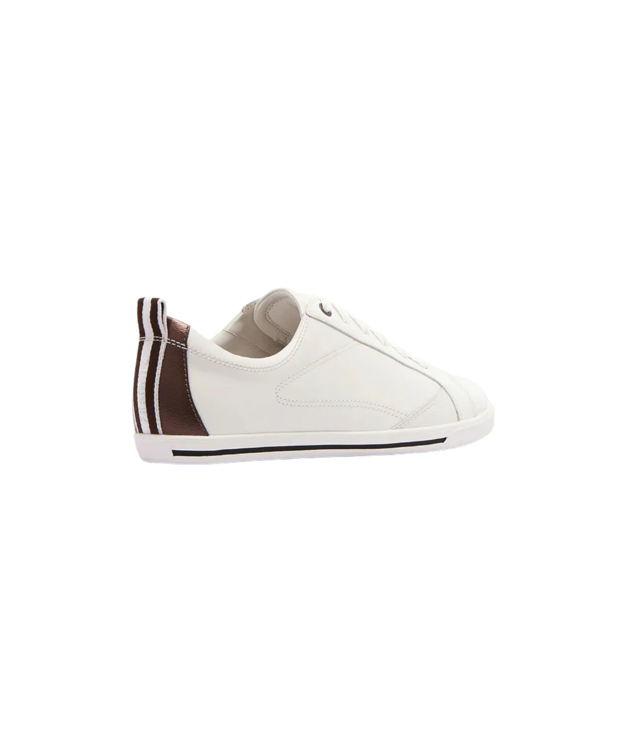 Frankie4 Asher White Bronze Sneaker - Image 4