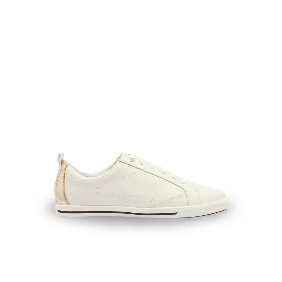 Frankie4 Asher White Gold Sneaker