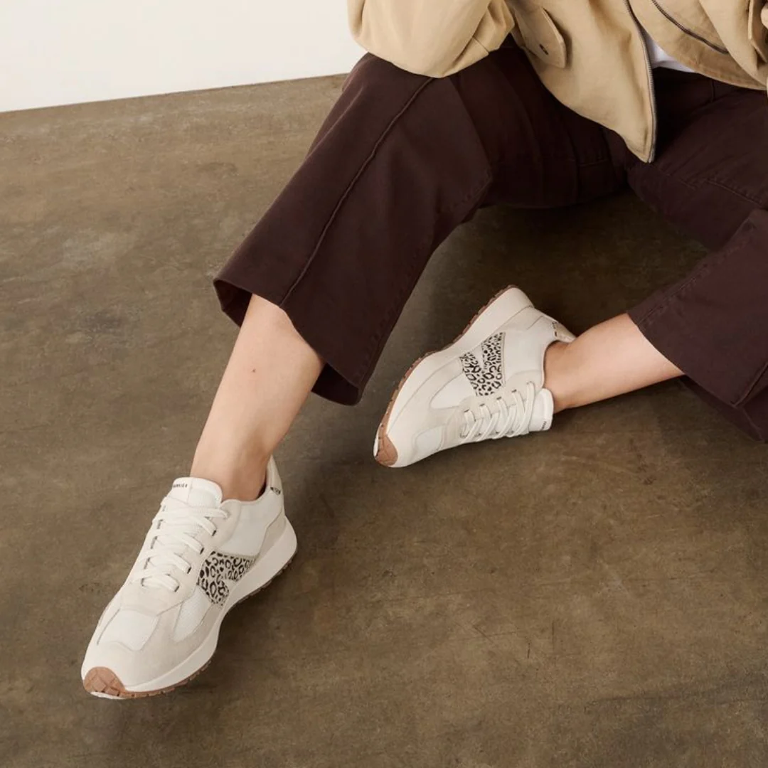 Frankie4 Axel II White Leopard Sneaker - Image 2