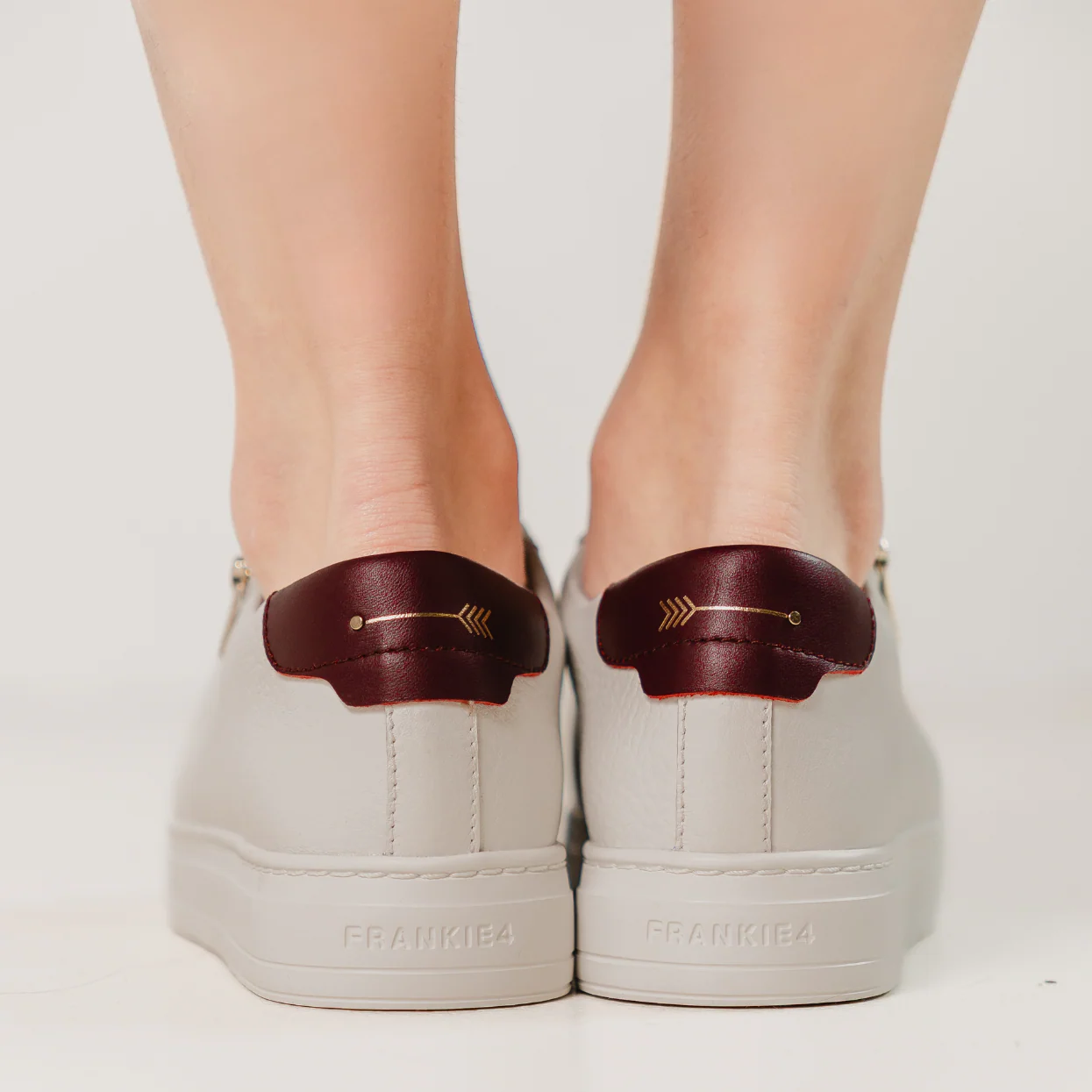 Frankie4 Billie II White Cherry Lacquer Exclusive Sneaker - Image 6