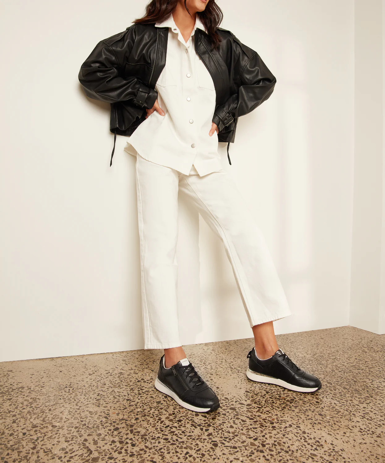 Frankie4 Brooklyn III Black Sneaker - Image 2