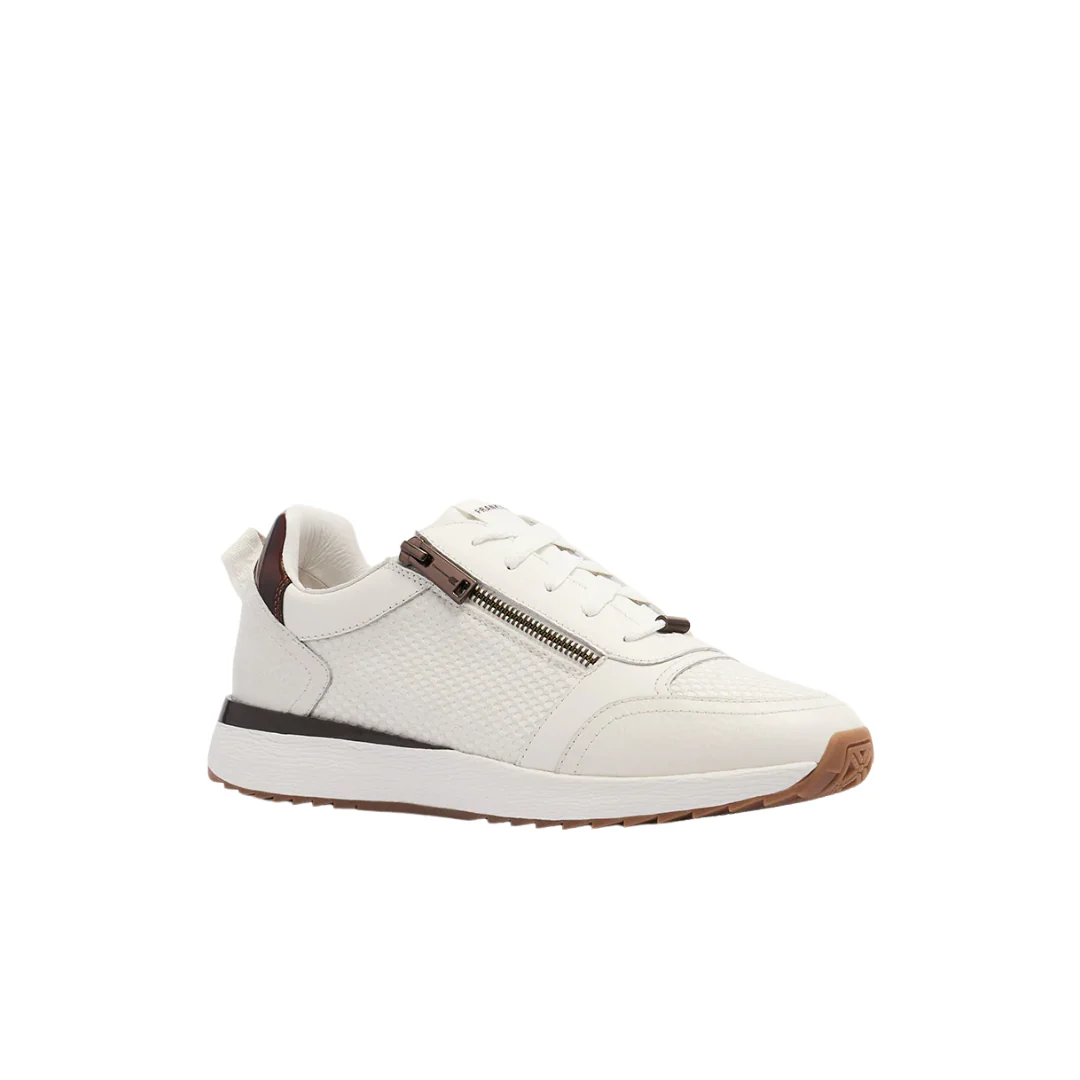 Frankie4 Brooklyn III Soft White Tortoiseshell Sneakers - Image 4
