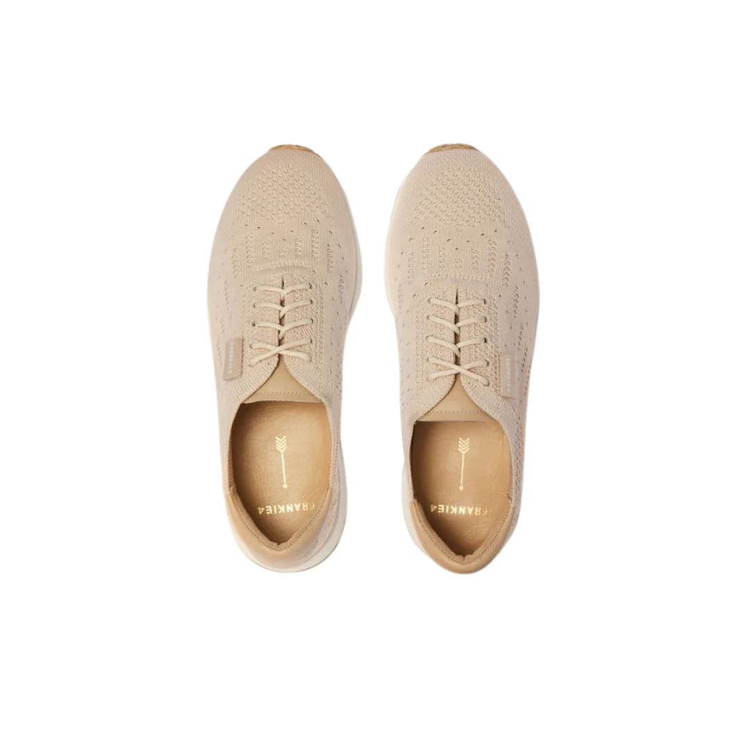 Frankie4 Dimity II Oat Milk Knit Sneaker - Image 5