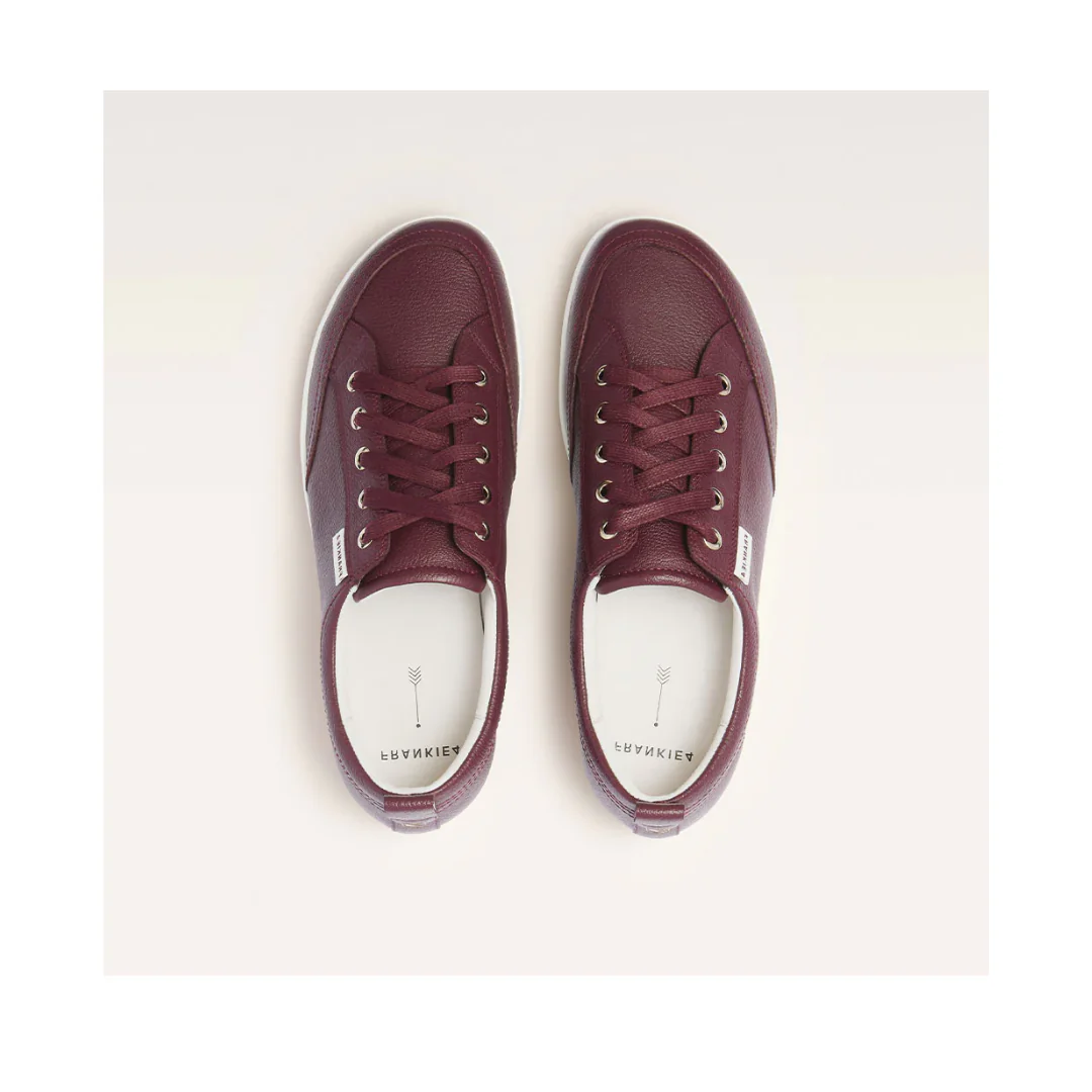 Frankie4 Ellie V Cranberry Tumbled Sneakers - Image 4