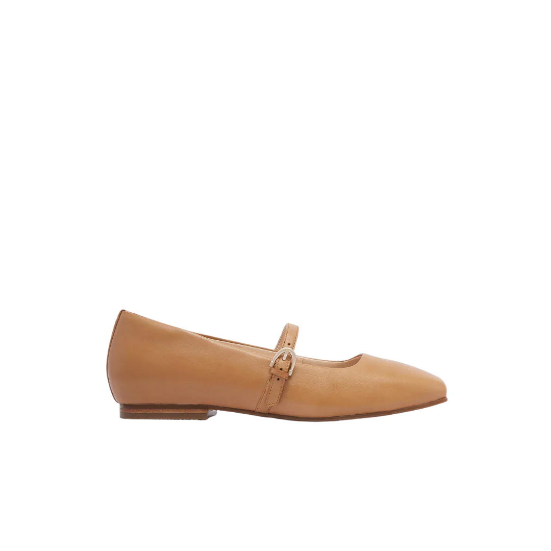 Frankie4 Hepburn Soft Tan Dress Flat