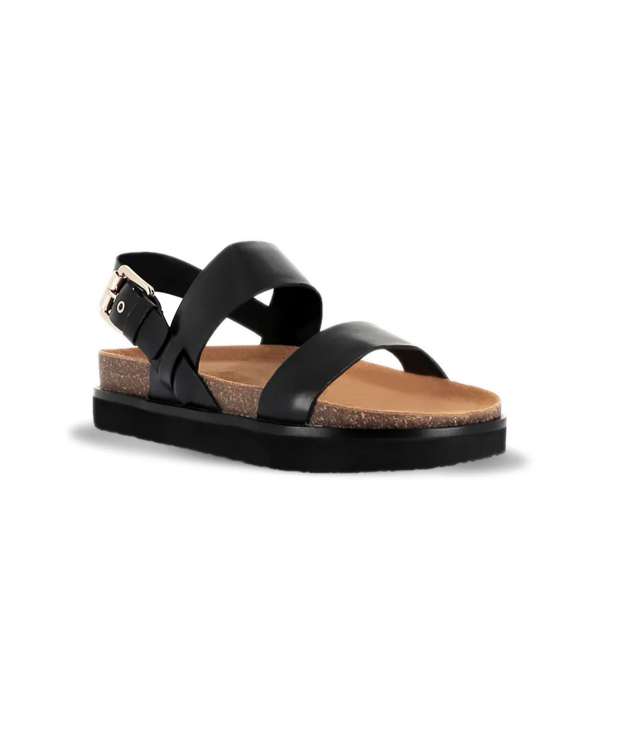 Frankie4 Hunter Black Sandals - Image 4