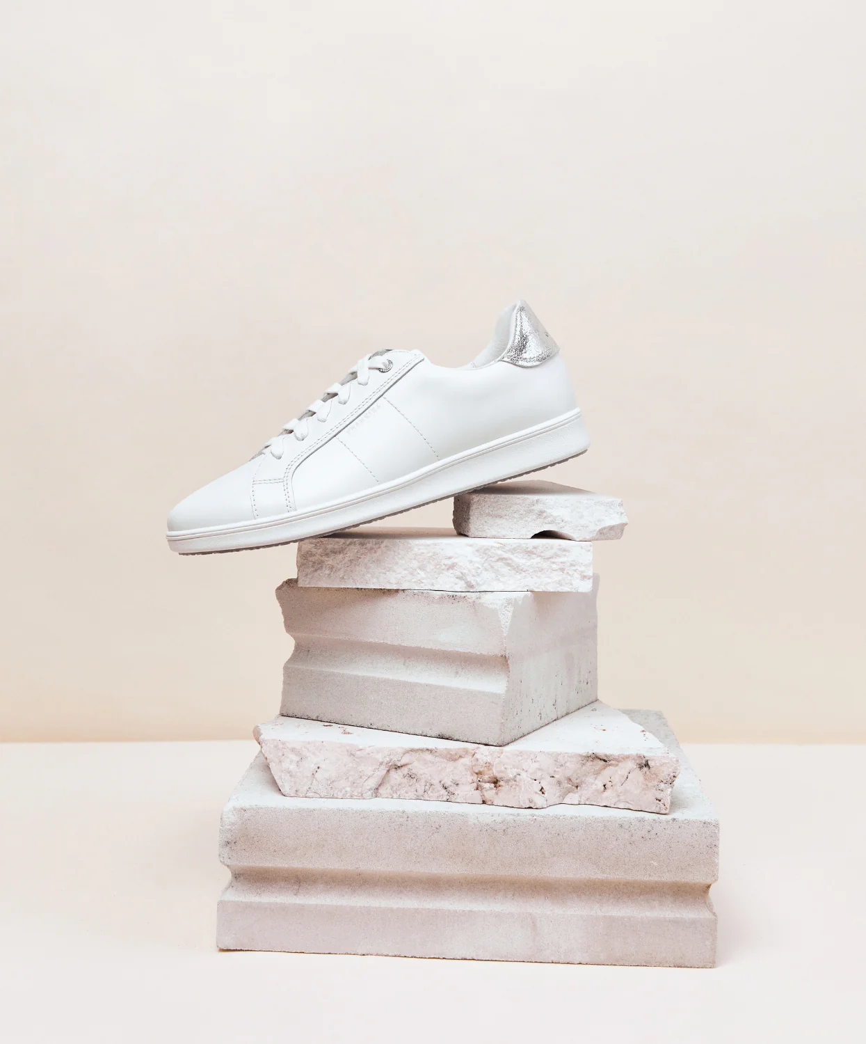 Frankie4 Jackie V White Silver Sneaker - Image 5