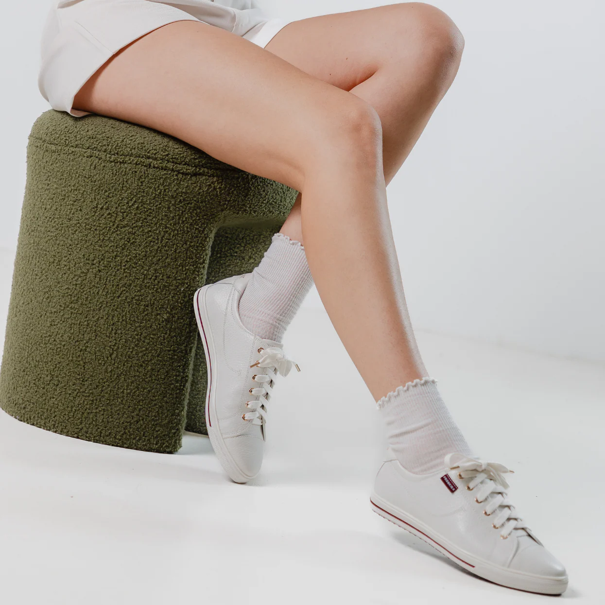Frankie4 Nat III White Cherry Lacquer Exclusive Sneaker - Image 6