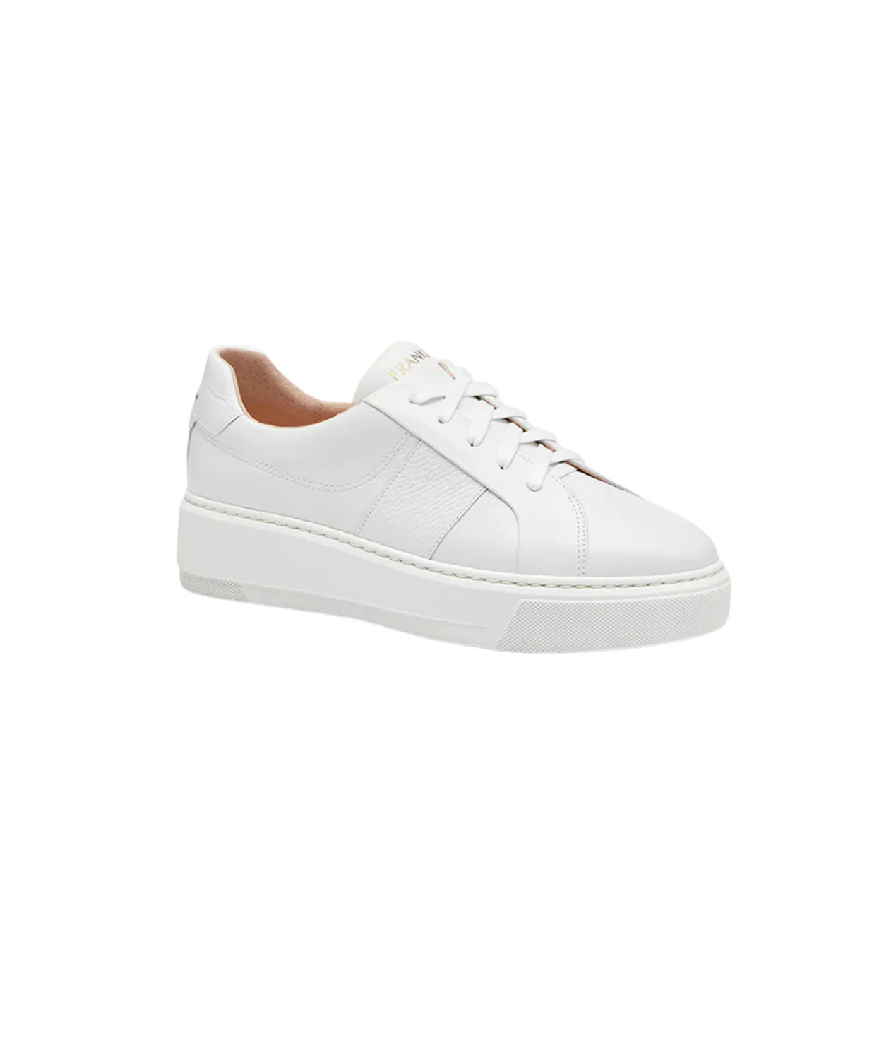 Frankie4 Riley White Tumble Sneakers - Image 4