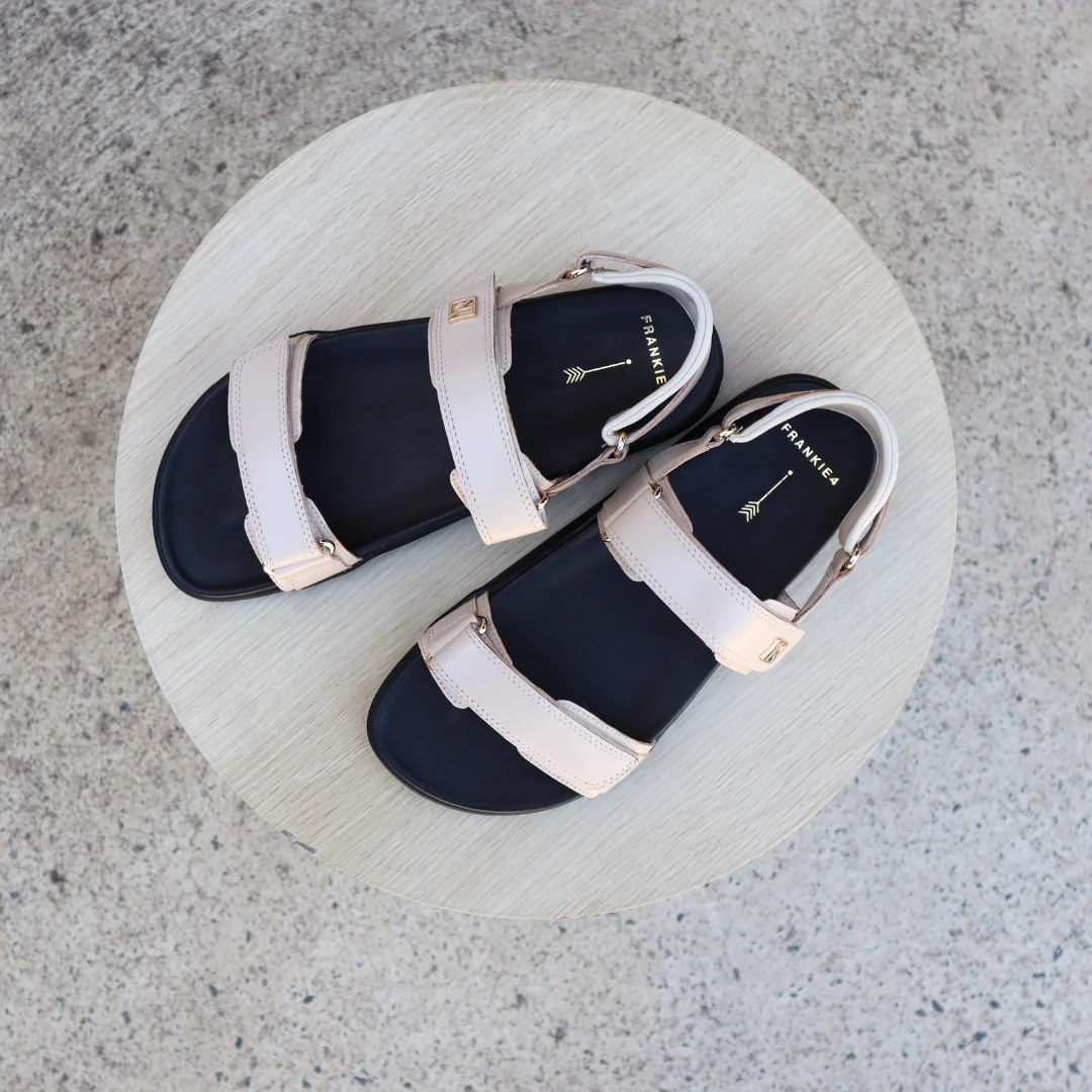 Frankie4 Rome Ecru Sandal - Image 6