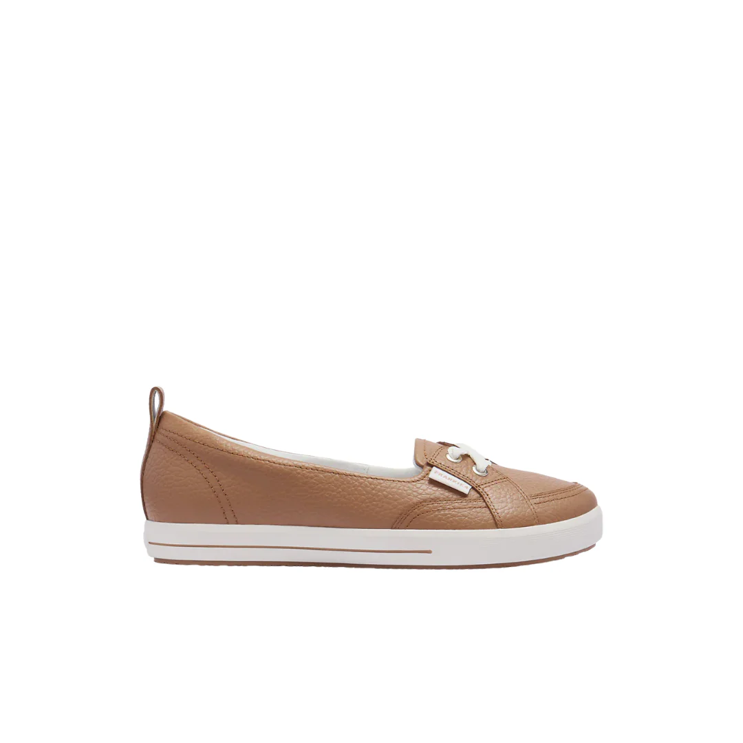 Frankie4 Sophie IV Soft Tan Tumbled Flats