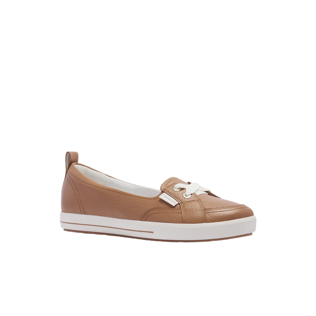 Frankie4 Sophie IV Soft Tan Tumbled Flats - Image 3