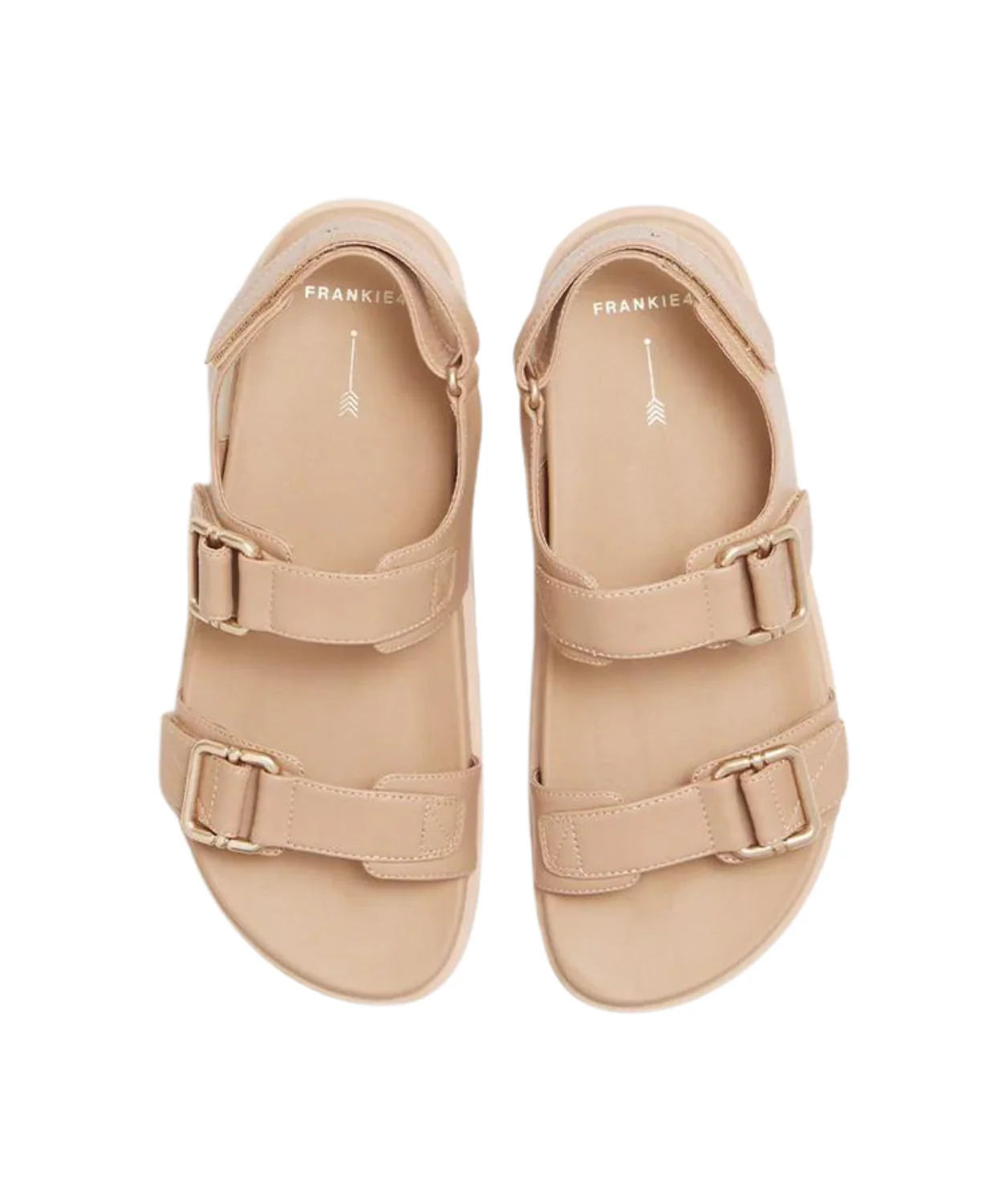 Frankie4 Thompson Camel Weave Sandal - Image 5