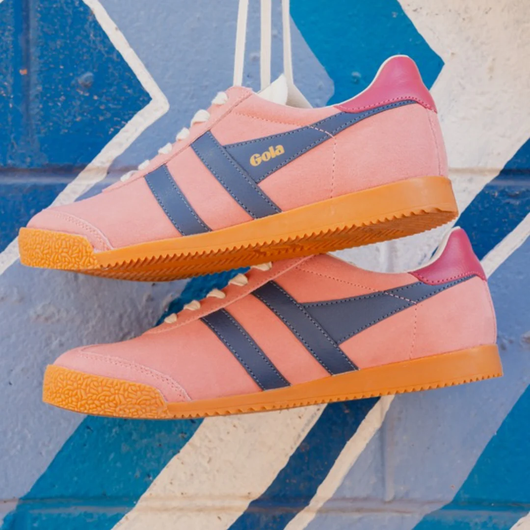 Gola Elan Coral Pink/Moonlight/Raspberry Womens Sneaker - Image 7