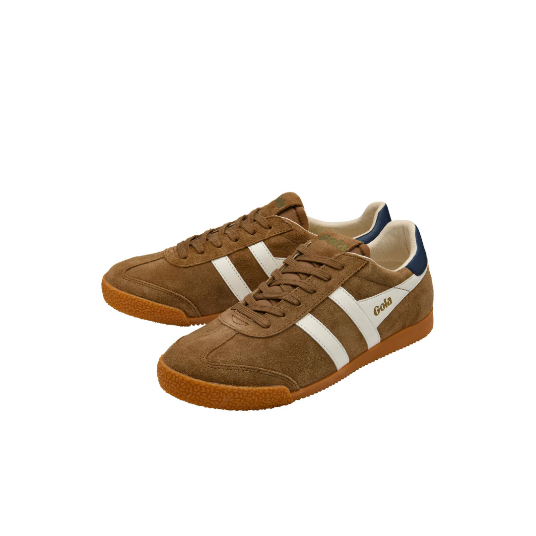 Gola Elan Tobacco/Off White/Navy Mens Sneaker - Image 5