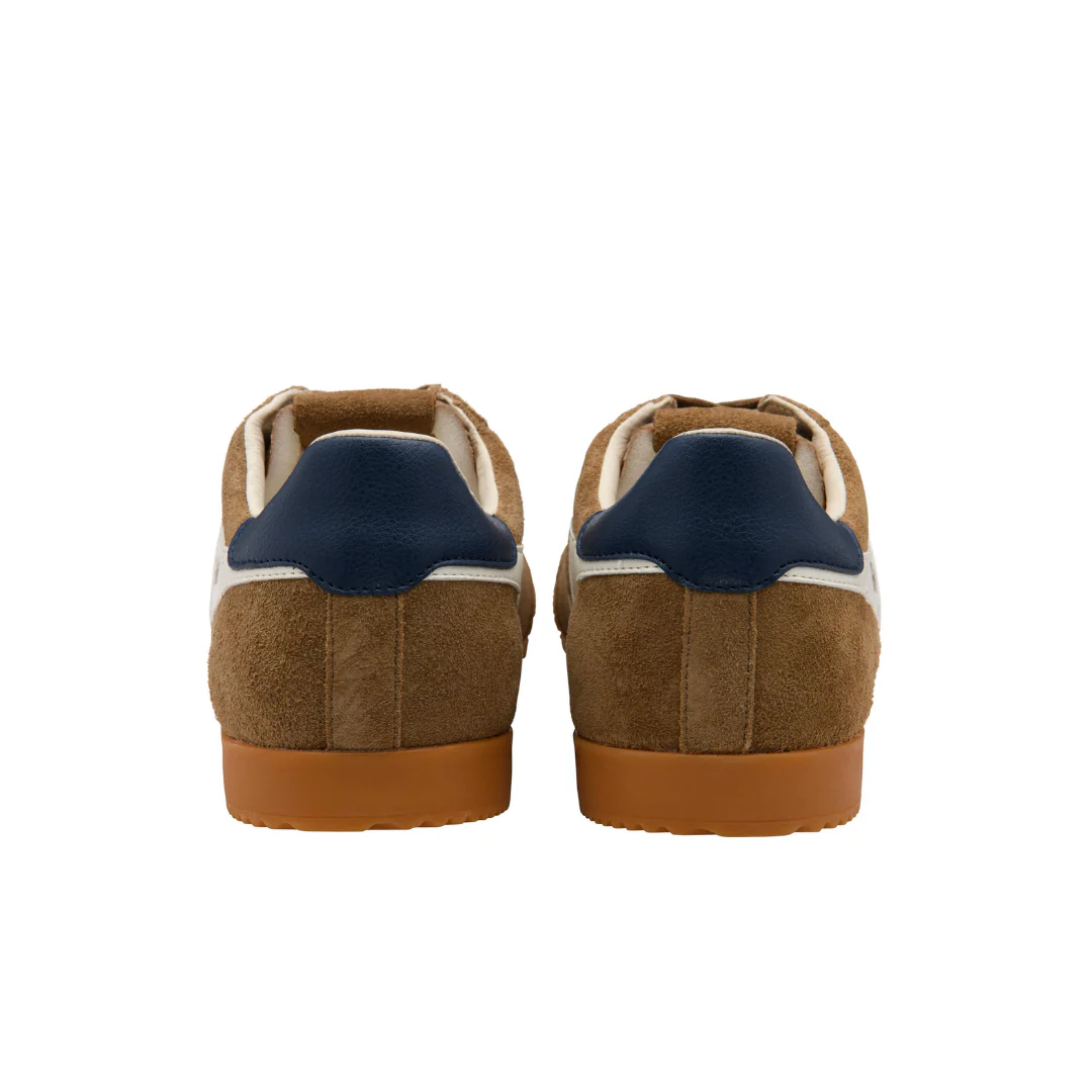 Gola Elan Tobacco/Off White/Navy Mens Sneaker - Image 6
