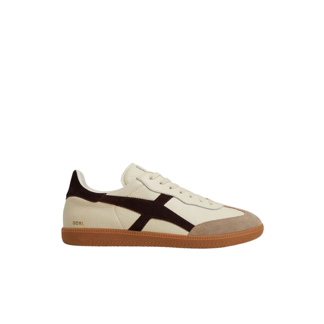 Goodsole 2001 Crossroads Sneaker Ivory/Coffee Leather