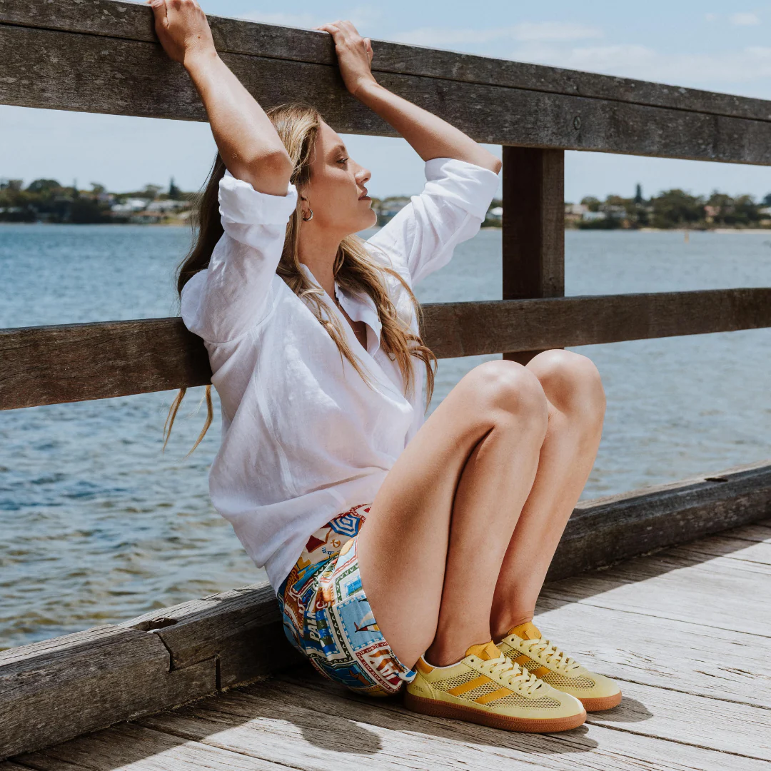 Goodsole 2001 Kindred Sneaker Light Yellow - Image 6